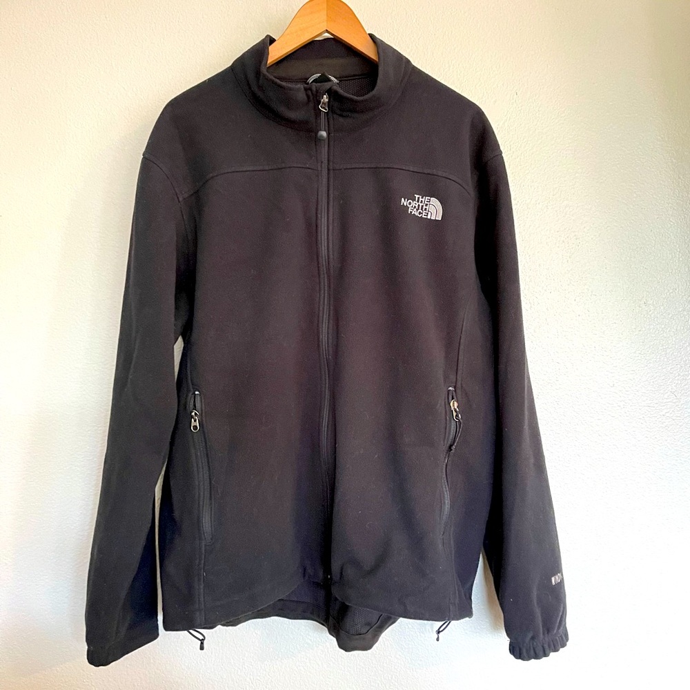 The North Face XL Windwall Black Fleece Shell Jacket Men’s
